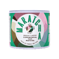 maratcha matcha matcha latte matchalatte matcha tea Sticker