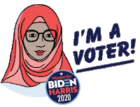 Voting Election 2020 Sticker by Joe Biden