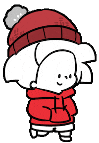 Snow Love Sticker by Ai and Aiko