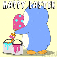 Easter Eggs Penguin GIF by Pudgy Penguins