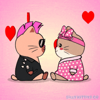 I Love You Cat GIF by Silly Kitties