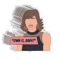 Own It Real Housewives Sticker by THE OG OF THE ABC