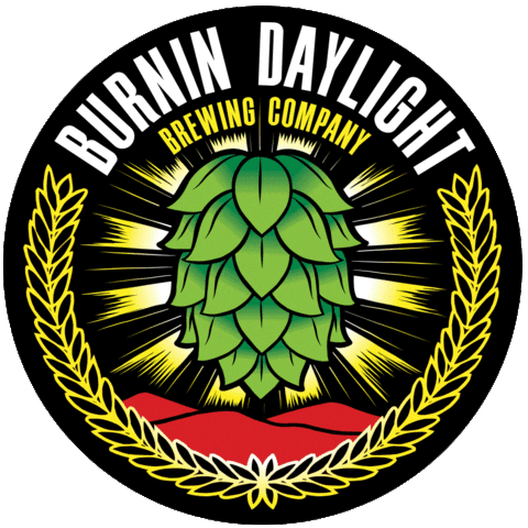 burnindaylightbrewing giphyupload beer craftbeer lomita Sticker