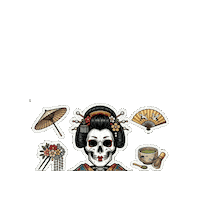 Buen Dia Halloween Sticker
