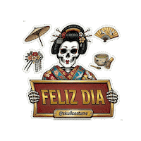 Buen Dia Halloween Sticker