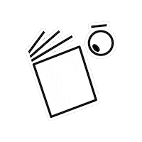 wearebando angry mad reading curious Sticker