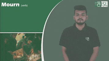 Mourn Sign Language GIF by ISL Connect