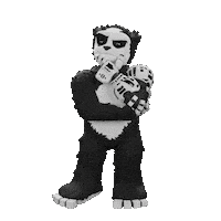 Thinking Panda Sticker by Endangered Labs