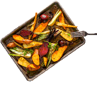 Veggie Teller Sticker by Oswald Nahrungsmittel GmbH