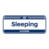 Sleepy Christmas Sticker by Hyundai Worldwide
