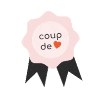 kaliska love heart coeur badge Sticker