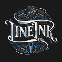 lineink logo tattoo lodz tattoo studio GIF