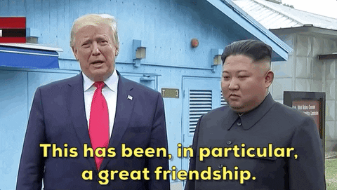 Donald Trump Friendship GIF by GIPHY News
