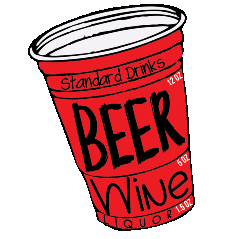 Solo Cup Drank Sticker by Texas Tech University RISE