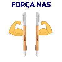Forçanascanetas Sticker by Brindes 360
