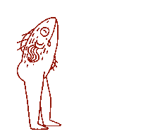 PearlClapp fitness workout fish yoga Sticker