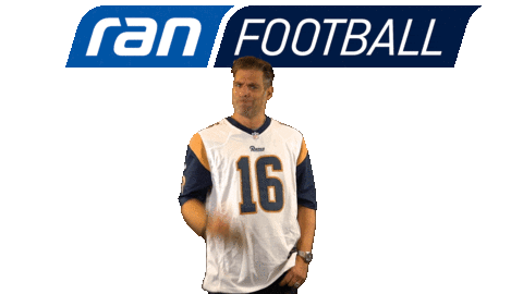 Los Angeles Rams Yes Sticker by ransport