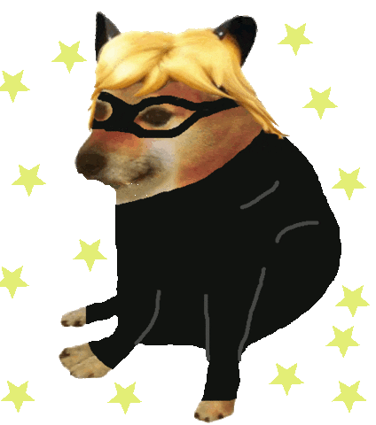 Revicheems giphyupload cheems revicheems catnoir Sticker