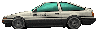 Toyota Drifting Sticker