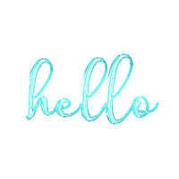 Hello Sticker