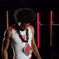 Track Field Go Cards GIF by Louisville Cardinals