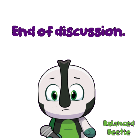 Bug Shut Up Sticker by VeeFriends