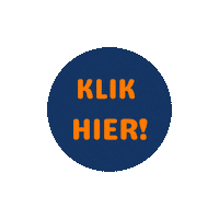 Klikhier Sticker by De creatieve blik
