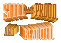 Black And Beautiful Love Sticker by NdubisiOkoye
