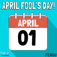 April Fools Penguin GIF by Pudgy Penguins