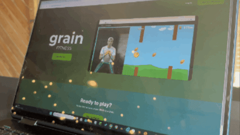 giphygifmaker student business squattybird grain fitness anderson center GIF