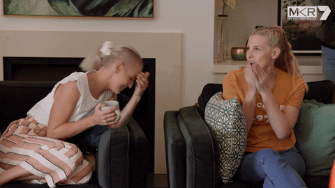 Shock No GIF by My Kitchen Rules