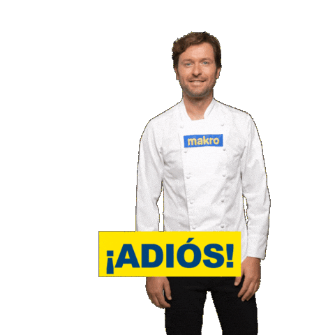 Bye Bye Goodbye Sticker by Makro España