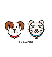 Animal Care Cats Sticker by FIGS