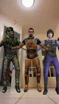 Half Life Dance GIF