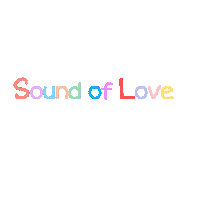 artsbykeixo love music rainbow mood Sticker