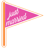 Happy Just Married Sticker by Cosmopolitan