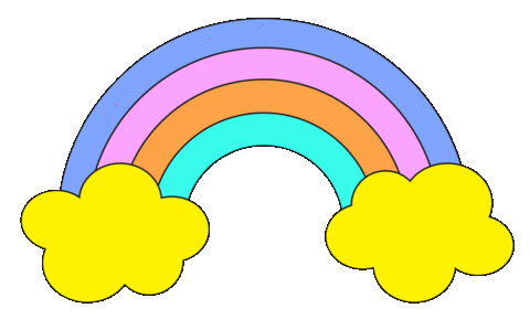 Sticker Rainbow Sticker by Jess Stempel