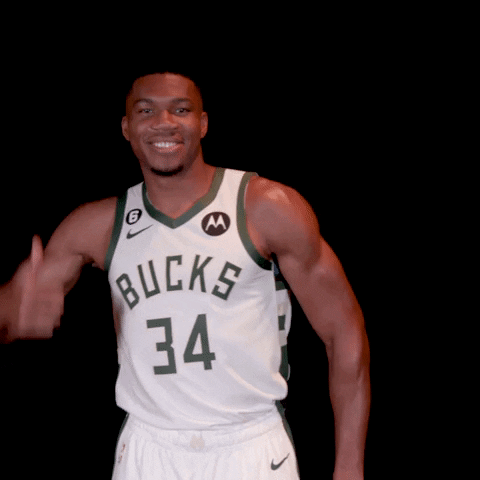 Lets Go Yes GIF by Milwaukee Bucks