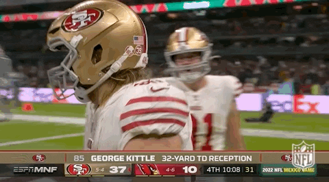 San Francisco 49Ers Football GIF by NFL
