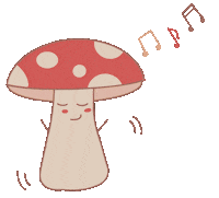 Journal_5781 mushroom val champignon champignons Sticker
