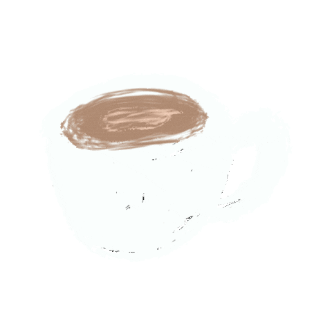 thesweetestslumber coffee tired sleep cup Sticker