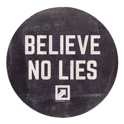 destinationchurch sticker church lies destinationchurch Sticker