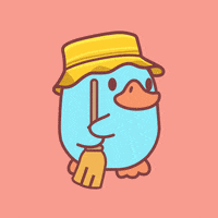 fomoduck nft metaverse duck high GIF