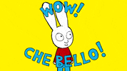 Simone Wow GIF by Simon Super Rabbit
