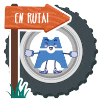 Bus Ruta Sticker by Alzira FS