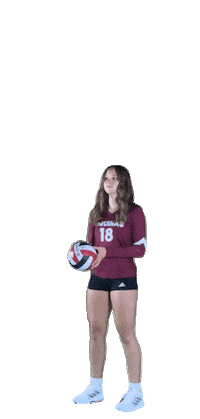Sport Lay Up Sticker by Aquinas Volleyball