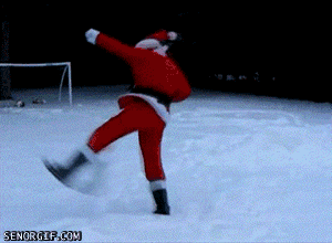 santa claus dancing GIF by Cheezburger