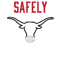 THERUSTIC safe stay safe the rustic the rustic dallas Sticker