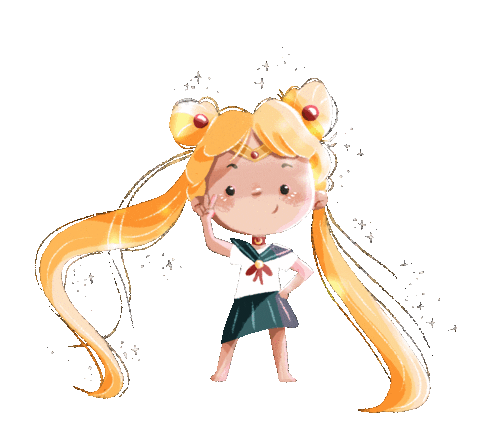 doodleanni giphyupload moon doodle sailor Sticker