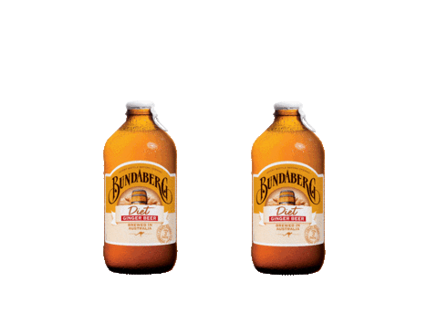 Cheers Bundaberg Diet Ginger Beer Sticker by Bundaberg Brewed Drinks